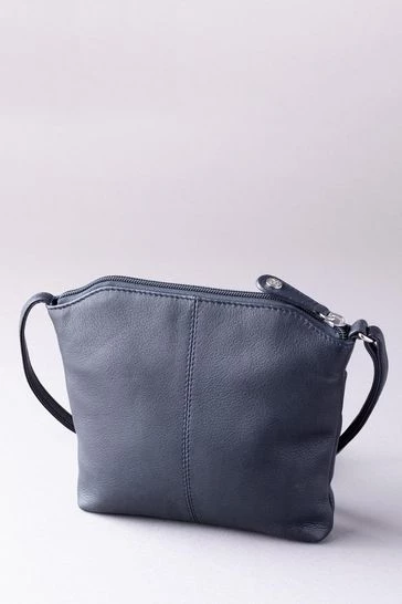 Lakeland Leather Small Threlkeld Leather Cross-Body Bag Black 6 Lakeland Leather Small Threlkeld Leather Cross-Body Bag Black - Image 4