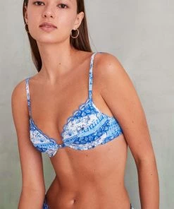 Women'secret Blue Fixed Padding Bikini Top -Lakeland Leather Sales unnamed file 1160 scaled