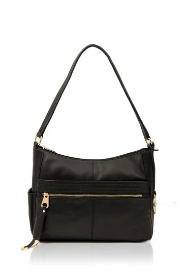 Lakeland Leather Cartmel Leather Shoulder Bag Navy Blue 8 Lakeland Leather Cartmel Leather Shoulder Bag Navy Blue - Image 6