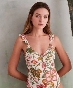 Women'secret Natural Printed Flounced Swimsuit -Lakeland Leather Sales unnamed file 1188 scaled