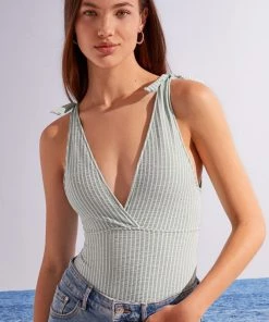 Women'secret Green Striped Textured Swimsuit 10 Women'secret Green Striped Textured Swimsuit -Lakeland Leather Sales unnamed file 1213 scaled