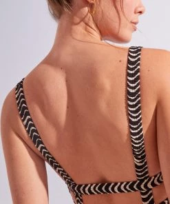 Women'Secret Black Printed V-Neck Swimsuit -Lakeland Leather Sales unnamed file 1233 scaled