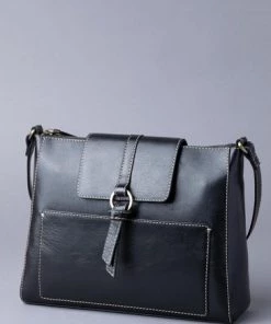 Lakeland Leather Birthwaite Brown Shoulder Bag Cognac Brown -Lakeland Leather Sales unnamed file 127