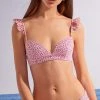 Women'secret Pink Floral Print Gathered Culotte Bikini Bottoms -Lakeland Leather Sales unnamed file 1318