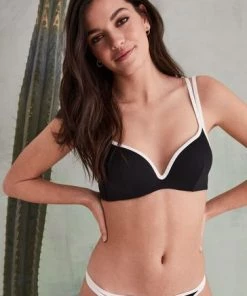 Women'secret Black Classic Contrast Bikini Bottoms -Lakeland Leather Sales unnamed file 1383