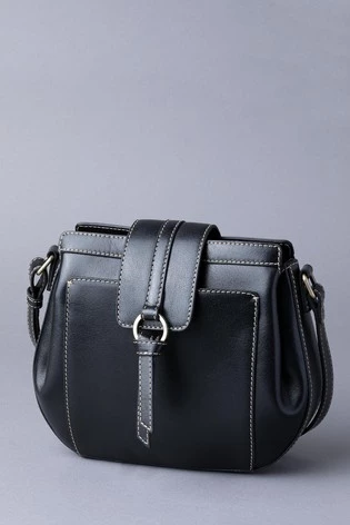 Lakeland Leather Birthwaite Leather Saddle Bag Cognac Brown 10 Lakeland Leather Birthwaite Leather Saddle Bag Cognac Brown - Image 8