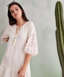 Women'secret White Short Organic Cotton Dress -Lakeland Leather Sales unnamed file 1439 scaled