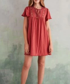 Women'secret Red Short Organic Cotton Dress 11 Women'secret Red Short Organic Cotton Dress -Lakeland Leather Sales unnamed file 1461