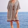 Women'secret Black Herringbone Print Tunic Dress -Lakeland Leather Sales unnamed file 1477