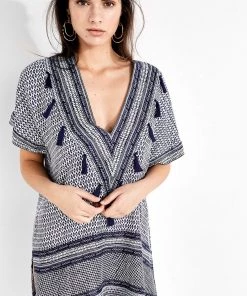 Women'secret Black Dark Print Short Dress