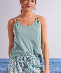 Women'secret Blue Short Beaded Cotton Vest Pyjamas -Lakeland Leather Sales unnamed file 1532 scaled