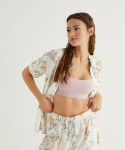 Women'secret White Floral Print Long Pyjamas -Lakeland Leather Sales unnamed file 1542 scaled