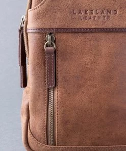 Lakeland Leather Brown Hawksdale Leather Sling Bag -Lakeland Leather Sales unnamed file 157 scaled