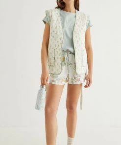 Women'secret Green Floral Short Pyjamas -Lakeland Leather Sales unnamed file 1668