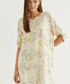 Women'secret Yellow Short Floral Camisole Dress -Lakeland Leather Sales unnamed file 1673