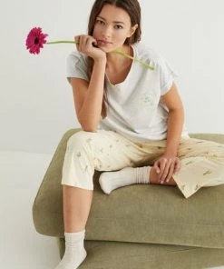 Women'secret Grey Floral Cotton Long Pyjamas 11 Women'secret Grey Floral Cotton Long Pyjamas -Lakeland Leather Sales unnamed file 1688