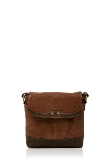 Lakeland Leather Hartsop Flapover Leather Cross-Body Bag Brown 6 Lakeland Leather Hartsop Flapover Leather Cross-Body Bag Brown - Image 4
