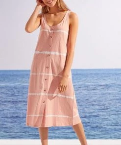 Women'secret Pink Cotton Tie-Dye Dress -Lakeland Leather Sales unnamed file 1713