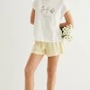 Women'secret White Floral Short Pyjamas