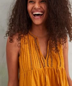 Women'secret Yellow Short Organic Cotton Dress -Lakeland Leather Sales unnamed file 1781 scaled