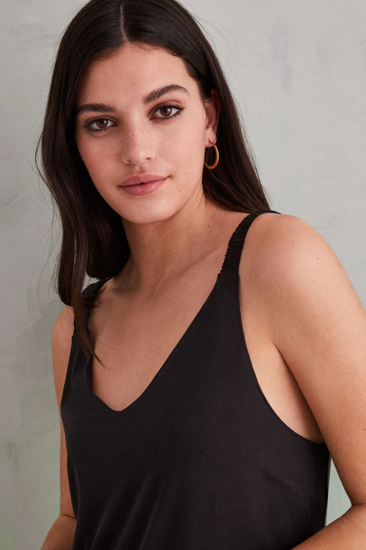 Women'secret Black Midi Dress With Straps 6 Women'secret Black Midi Dress With Straps - Image 4