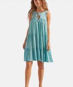 Women'secret Blue Floral Print Panel Dress -Lakeland Leather Sales unnamed file 1811 scaled