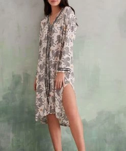 Women'secret White Long Tiger Tunic