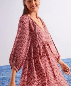 Women'secret Red Printed Tunic Dress -Lakeland Leather Sales unnamed file 1863 scaled