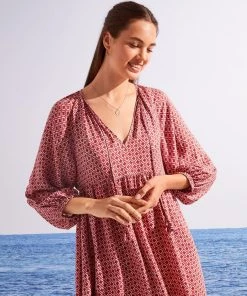 Women'secret Red Printed Tunic Dress -Lakeland Leather Sales unnamed file 1864 scaled