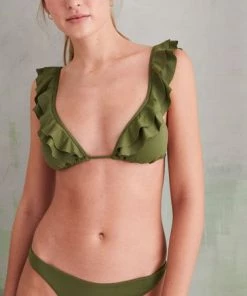 Women'secret Green Brazilian Bikini Bottoms -Lakeland Leather Sales unnamed file 1899