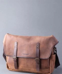 Lakeland Leather Brown Hawksdale Leather Messenger Bag 17 Lakeland Leather Brown Hawksdale Leather Messenger Bag -Lakeland Leather Sales unnamed file 196