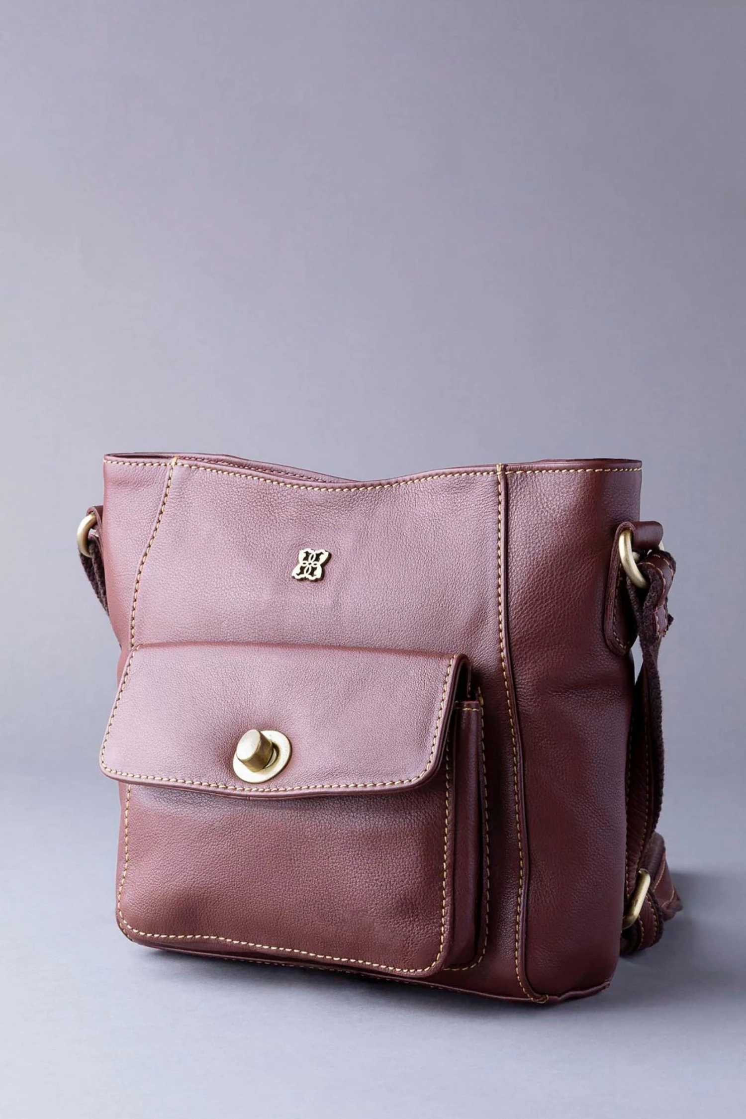 Lakeland Leather Rickerby Chestnut Leather Cross Body Bag 3 Lakeland Leather Rickerby Chestnut Leather Cross Body Bag