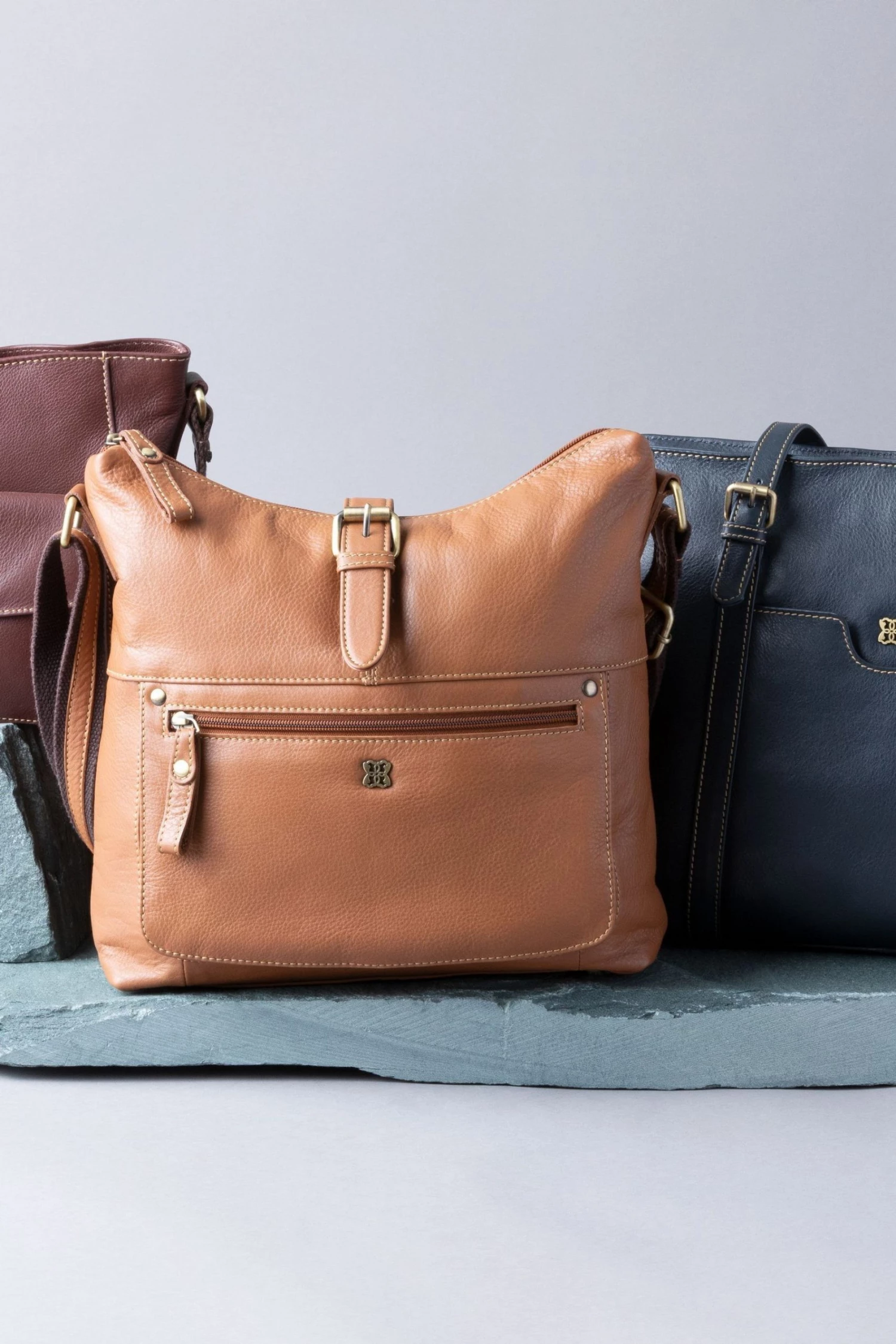 Lakeland Leather Rickerby Chestnut Leather Cross Body Bag 6 Lakeland Leather Rickerby Chestnut Leather Cross Body Bag - Image 4