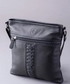 Lakeland Leather Ellonby Leather Cross-Body Handbag Red -Lakeland Leather Sales unnamed file 21