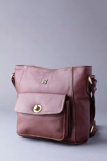 Lakeland Leather Rickerby Chestnut Leather Cross Body Bag 7 Lakeland Leather Rickerby Chestnut Leather Cross Body Bag - Image 5