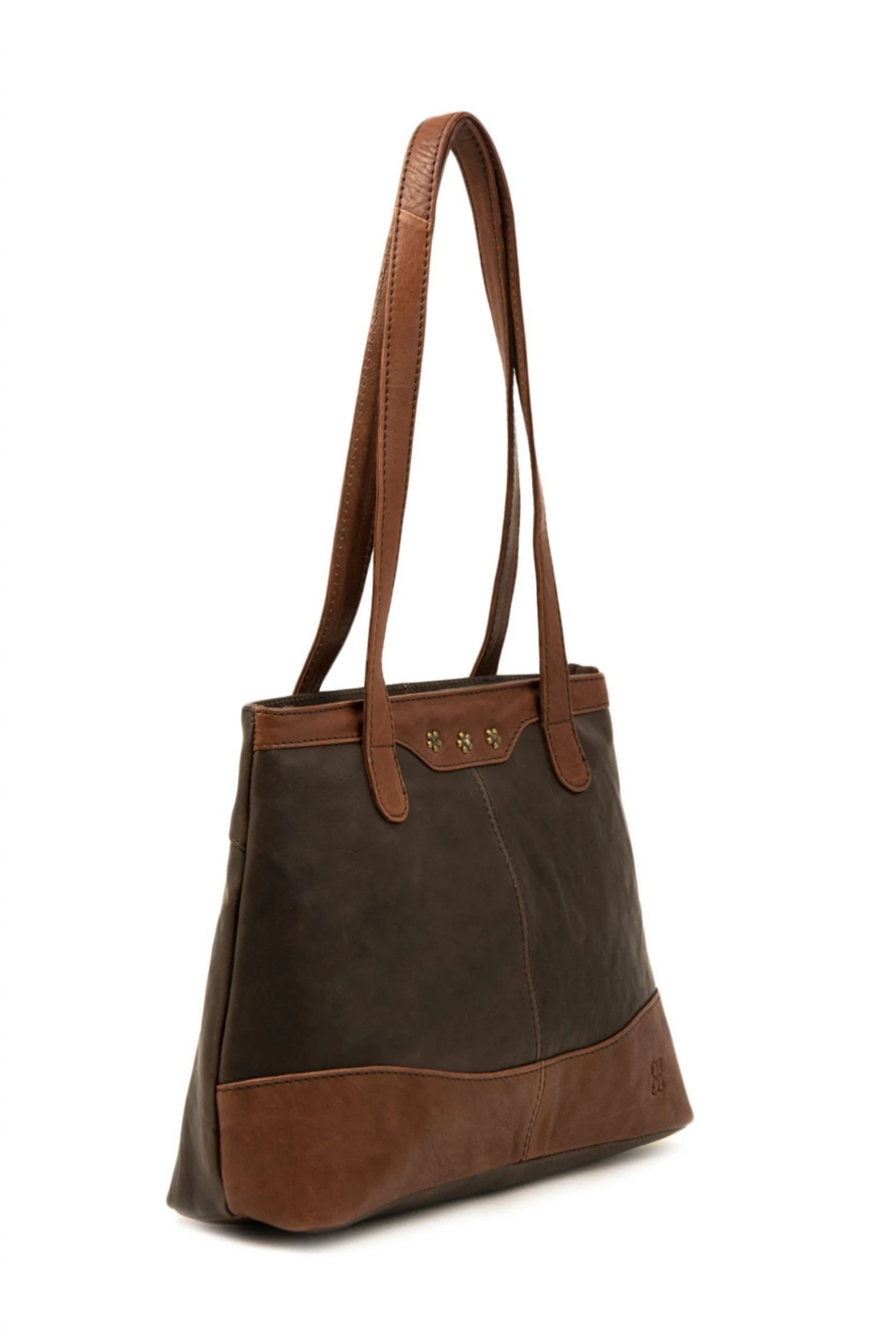Lakeland Leather Hartsop Contrast Leather Shopper Bag In Brown 5 Lakeland Leather Hartsop Contrast Leather Shopper Bag In Brown - Image 3