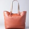 Lakeland Leather Fairfield Tote Handbag Tan Brown -Lakeland Leather Sales unnamed file 217