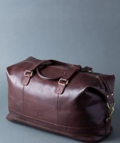 Lakeland Leather Keswick Brown Leather Holdall