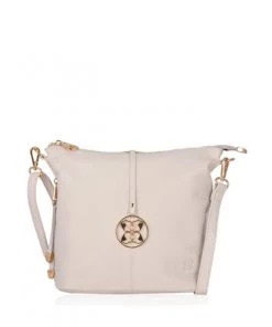 Lakeland Leather Cartmel Leather Cross-Body Bag Off White -Lakeland Leather Sales unnamed file 242