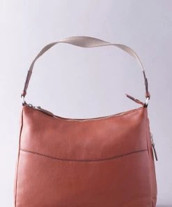 Lakeland Leather Fairfield Hobo Bag Grey