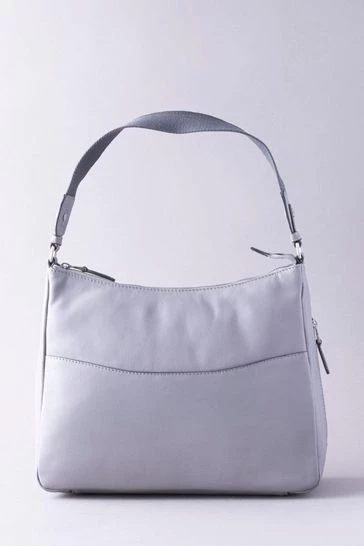 Lakeland Leather Fairfield Hobo Bag Grey 11 Lakeland Leather Fairfield Hobo Bag Grey - Image 9