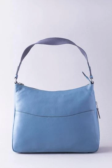 Lakeland Leather Fairfield Hobo Bag Grey 12 Lakeland Leather Fairfield Hobo Bag Grey - Image 10