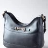 Lakeland Leather Heritage Leather Shoulder Bag Black