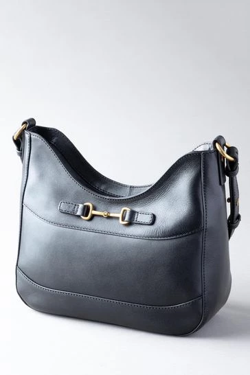 Lakeland Leather Heritage Leather Shoulder Bag Black 10 Lakeland Leather Heritage Leather Shoulder Bag Black - Image 8