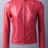 Lakeland Leather Thorpe Leather Jacket Red -Lakeland Leather Sales unnamed file 345