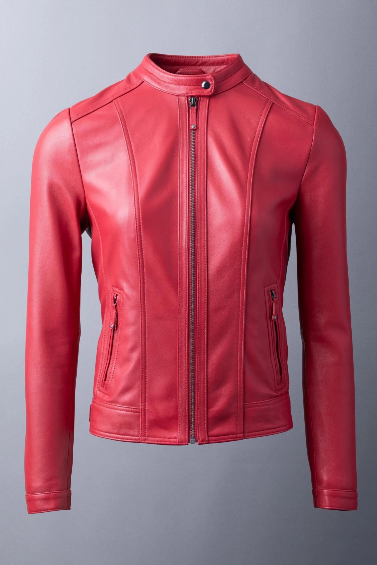 Lakeland Leather Thorpe Leather Jacket Red 3 Lakeland Leather Thorpe Leather Jacket Red