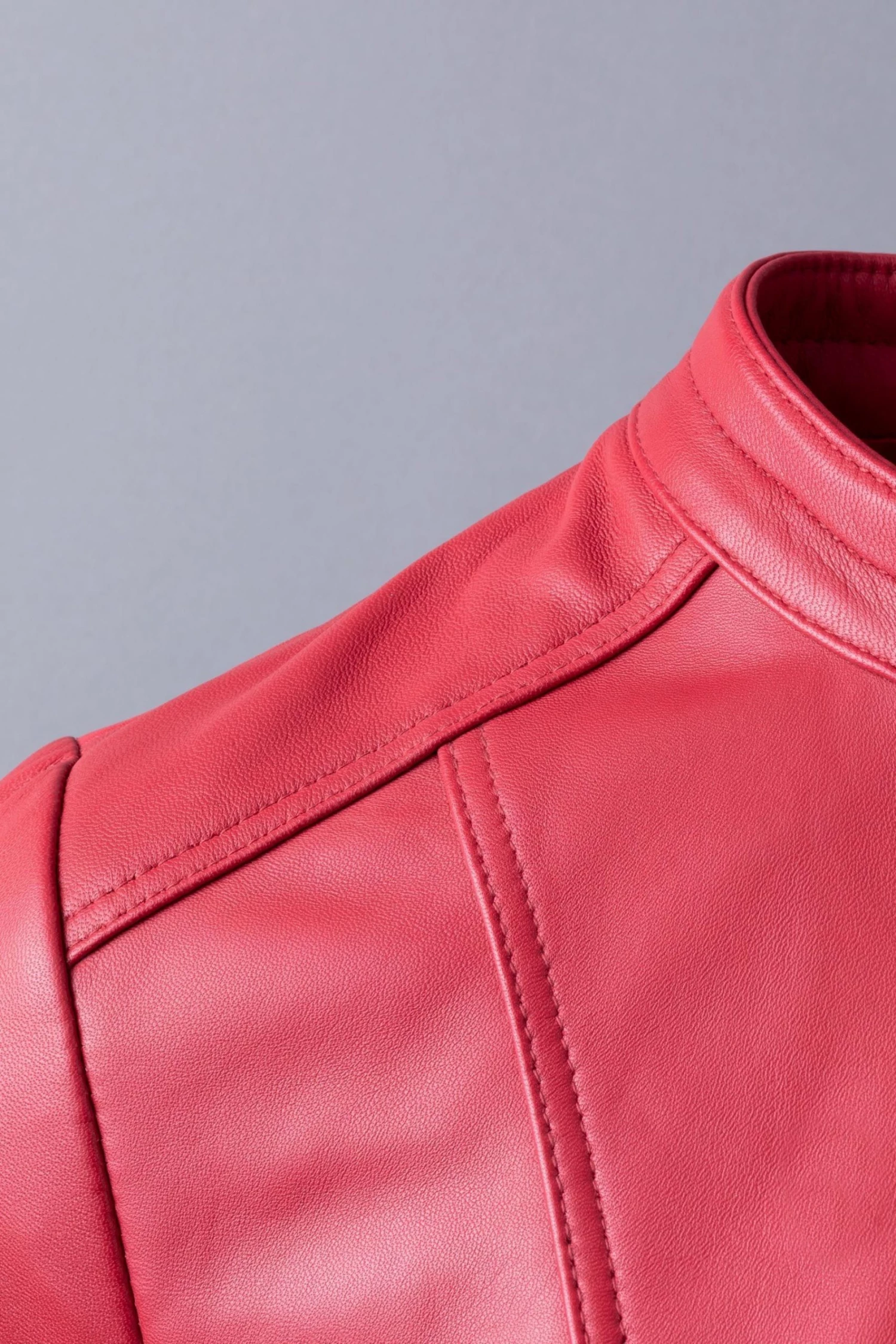 Lakeland Leather Thorpe Leather Jacket Red 7 Lakeland Leather Thorpe Leather Jacket Red - Image 5