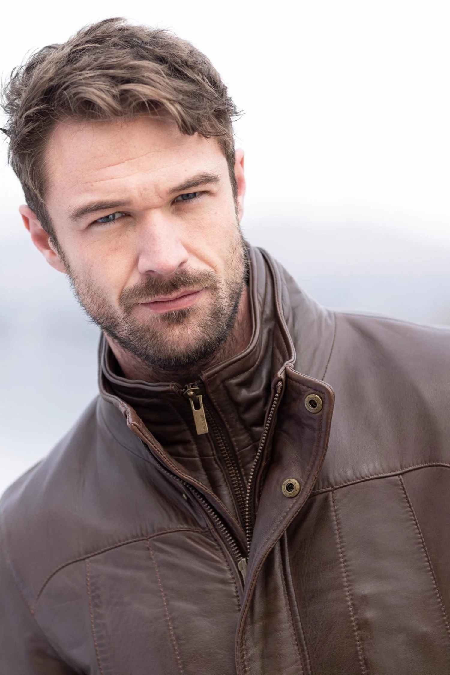 Lakeland Leather Garsdale Leather Coat Brown 6 Lakeland Leather Garsdale Leather Coat Brown - Image 4