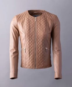 Lakeland Leather Devoke Leather Jacket Camel