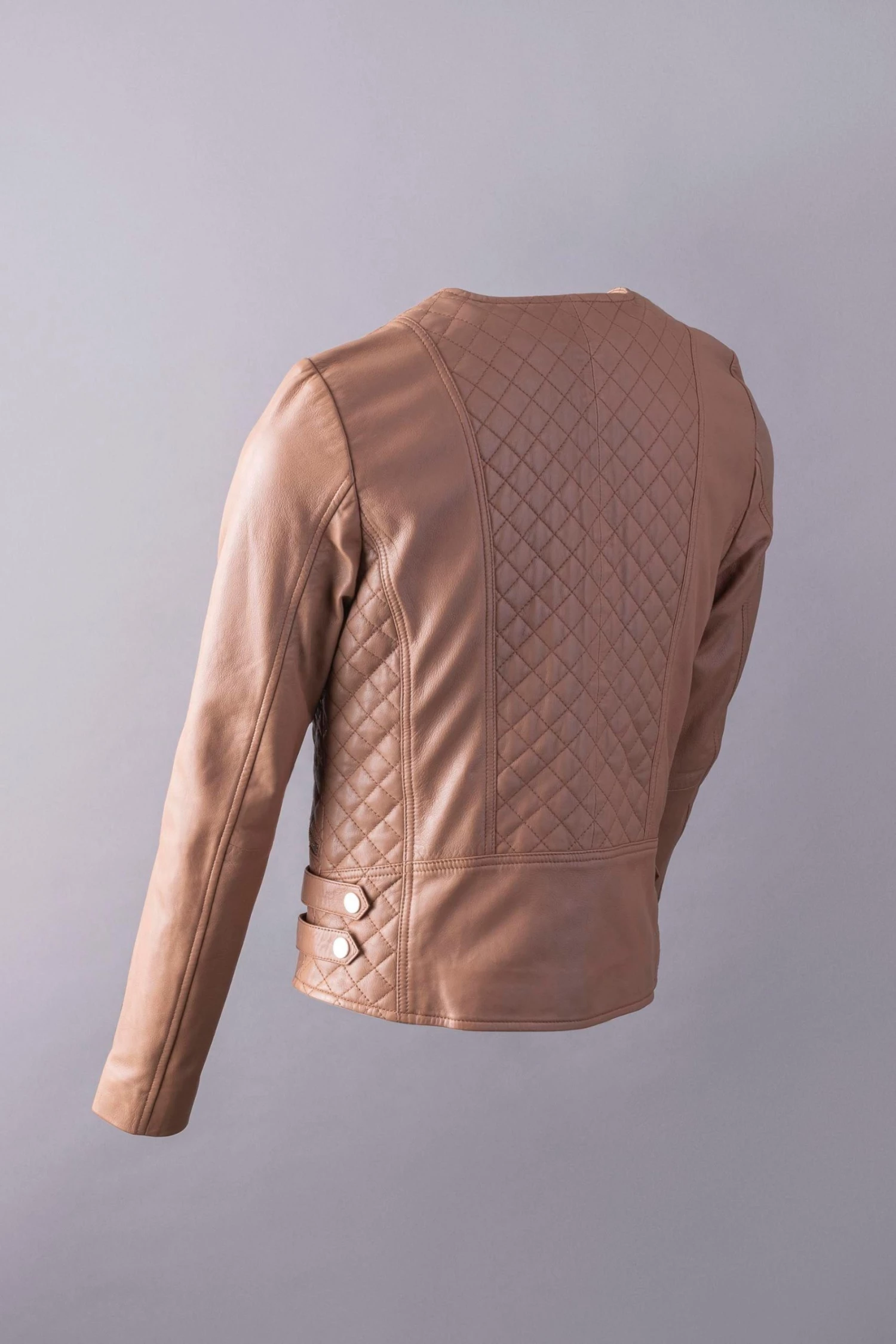 Lakeland Leather Devoke Leather Jacket Camel 4 Lakeland Leather Devoke Leather Jacket Camel - Image 2